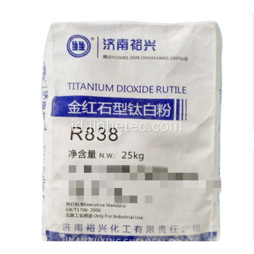 Merek yuxing titanium dioksida pigmen r838